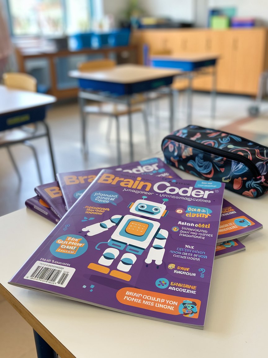 Brain Coder - junior magazines ( ages 7-12) coming Soon