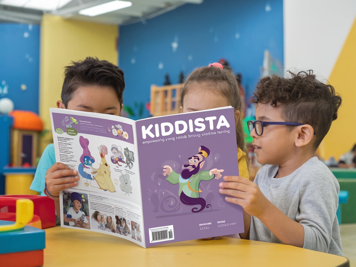 Kiddista- Best monthly magazine for kids (ages 3-7)